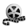 Reel of film Royalty Free Stock Photo