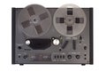 Reel tape recorder Royalty Free Stock Photo