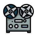 Reel Tape Recorder Icon