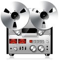 Reel to Reel Tape Recorder Royalty Free Stock Photo