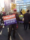 Reelect Trump 2020 Election, Women`s March, NYC, NY, USA