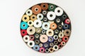 Reels of thread Royalty Free Stock Photo