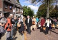 Reenact of the evaquatie of Terwinselen in 1944