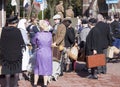 Reenact of the evaquatie of Terwinselen in 1944