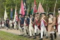 Reenactment of the siege of Yorktown Royalty Free Stock Photo