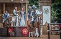 Medieval Knights at Warwick Castle