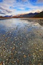 Rees River Glenorchy Paradise Road Royalty Free Stock Photo