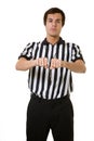 Referee Royalty Free Stock Photo