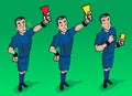 Referee on the filed