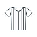Referee jersey. Vector illustration decorative background design