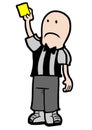Referee man Royalty Free Stock Photo