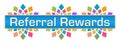 Referral Rewards Colorful Circular Blue Bar