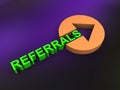 Referrals infographic