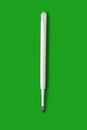 Refill for a ballpoint pen. Plastic refill for a ballpoint pen. Ink refill on a green Royalty Free Stock Photo