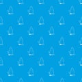 Refill bottle and cigarette pattern vector seamless blue