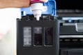 Refill ink cartridges, printer Inkjet colors. Repairs and Maintenance inkjet printers