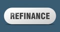 refinance button. refinance sign. key. push button. Royalty Free Stock Photo