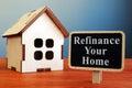 Refinance Your Home mortgage board and small house