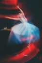 Refined ballet dancer Royalty Free Stock Photo