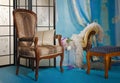 Refined boudoir interior Royalty Free Stock Photo