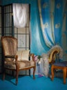 Refined boudoir interior Royalty Free Stock Photo