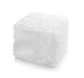 Refined sugar cube Royalty Free Stock Photo