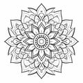 Refined Technique: Mandala Coloring Pages With Flower And Nature Motifs