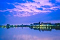 Refineries on a River Royalty Free Stock Photo