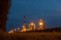 Refinery. Russia, Yaroslavl Royalty Free Stock Photo
