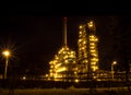 Refinery. Russia, Yaroslavl Royalty Free Stock Photo