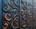 Refining Locks with Bold Patterns Advanced Secure Installation Solutions Concept showcasing refined lock artistry, secure door