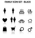 Reflect Family Icon Set