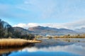 Reflected Tranquility Wetherlam Mountain Royalty Free Stock Photo