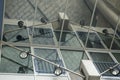 Reflecting ceiling of a shopping arcade Royalty Free Stock Photo