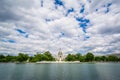 The Reflecting Pool and United States Capitol in Washington, DC Royalty Free Stock Photo