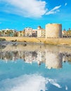 Reflection in Alghero coastline