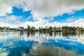 Reflection on a canal in Fort Lauderdale