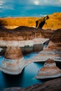 Reflection Canyon Lake Powell Utah Royalty Free Stock Photo