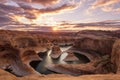 Reflection canyon Royalty Free Stock Photo