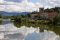 Reflection in the Fiume Arno Royalty Free Stock Photo