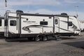 Reflection Grand Design by Winnebago fifth wheel travel trailer RV. Winnebago makes RV and motorhome vacation vehicles