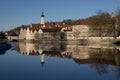 Reflection of Landsberg am Lech