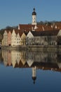 Reflection of Landsberg am Lech
