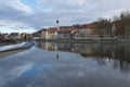 Reflection of Landsberg am Lech