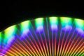 Reflection of light in a Compact Disk(CD) or Digital versatile disk(DVD