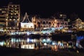 Reflection Lights in Malta Royalty Free Stock Photo