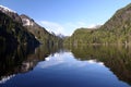 Reflection - Misty Fjords National Monument Royalty Free Stock Photo