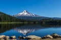 Reflection of Mount Hood in Trillium Lake Oregon