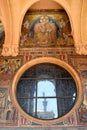 Reflection of Pope Statue in Vatican City