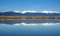 Reflection of snowy Rohace mountains